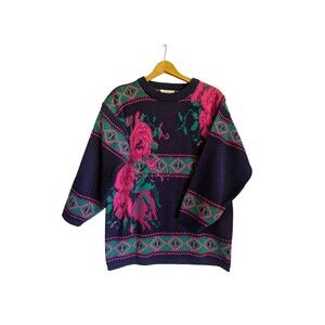 Vintage Erika Maison Fondee Women's Petite Small Sweater